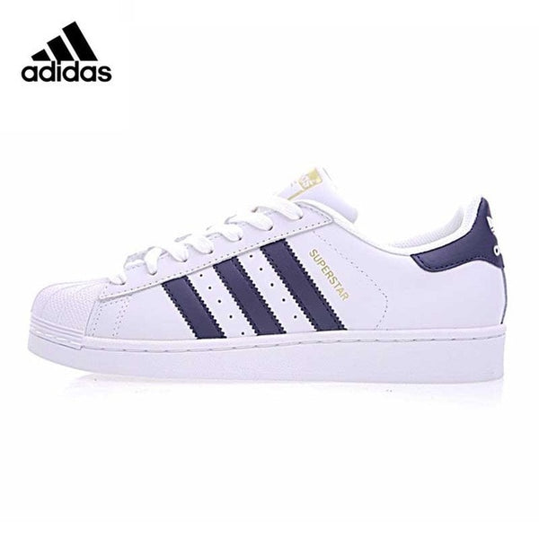 Authentic Adidas SUPERSTAR Shamrock Men and Women Unisex Skateboarding Classic Shoes Lightweight Wear-resistant S81015