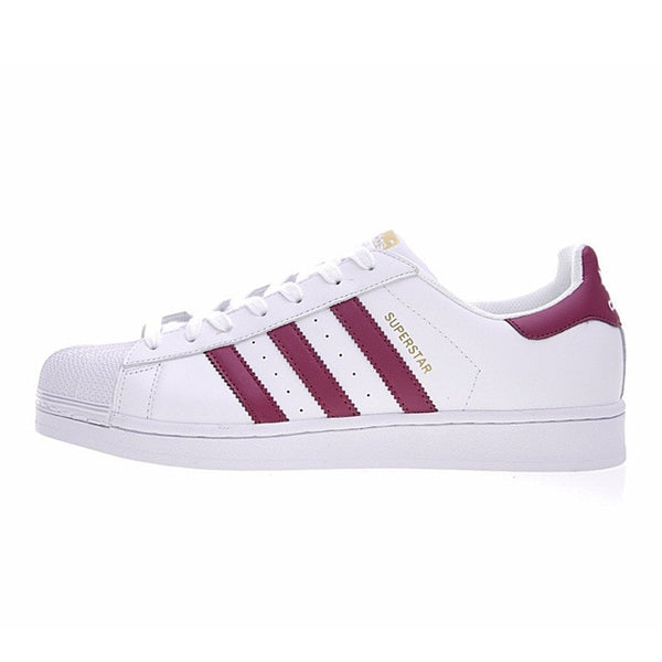 Authentic Adidas SUPERSTAR Shamrock Men and Women Unisex Skateboarding Classic Shoes Lightweight Wear-resistant S81015